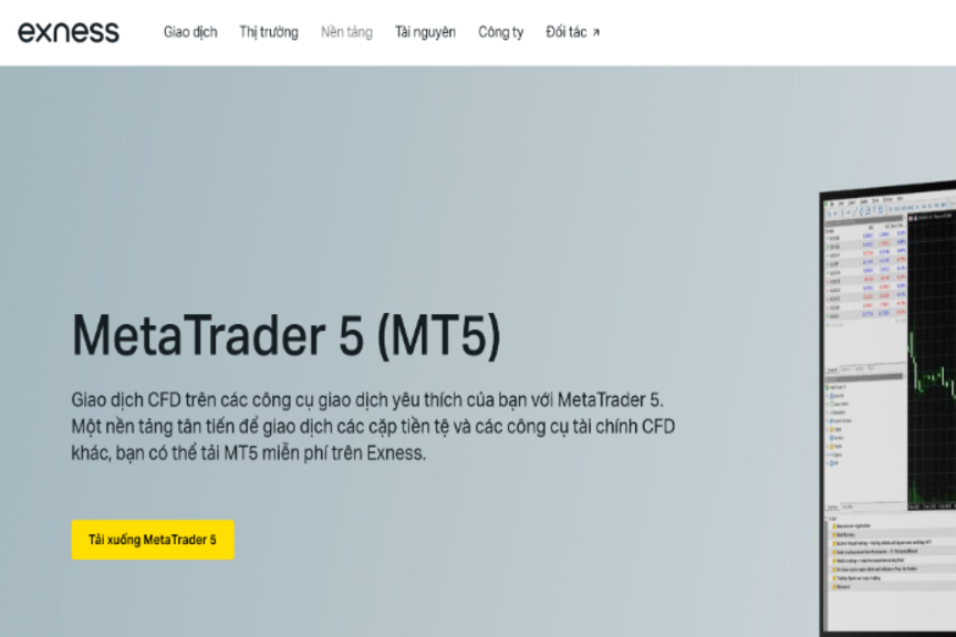 Hướng dẫn chi tiết cách sử dụng MetaTrader 5 (MT5) trên PC